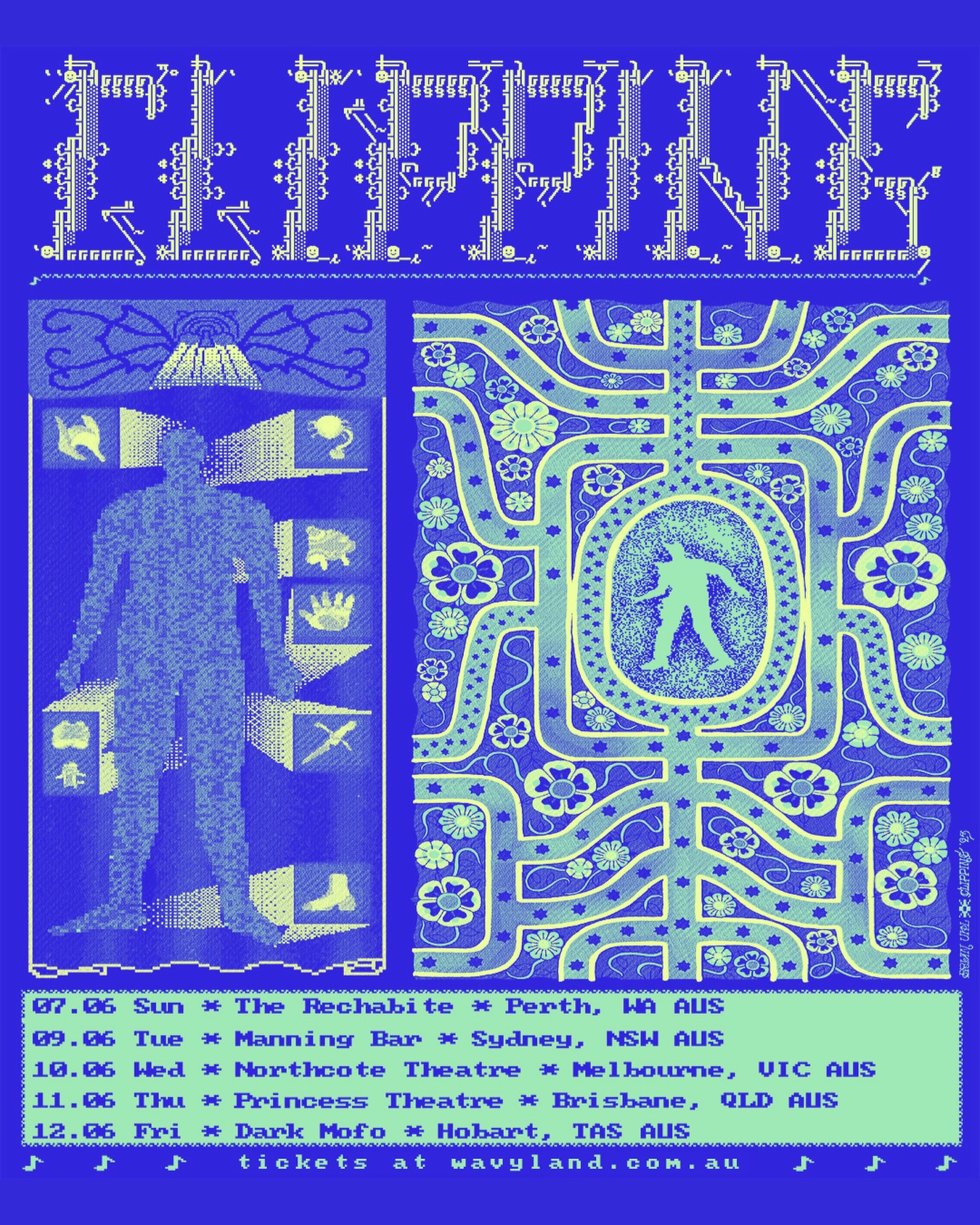Clipping Tour Poster 2026
